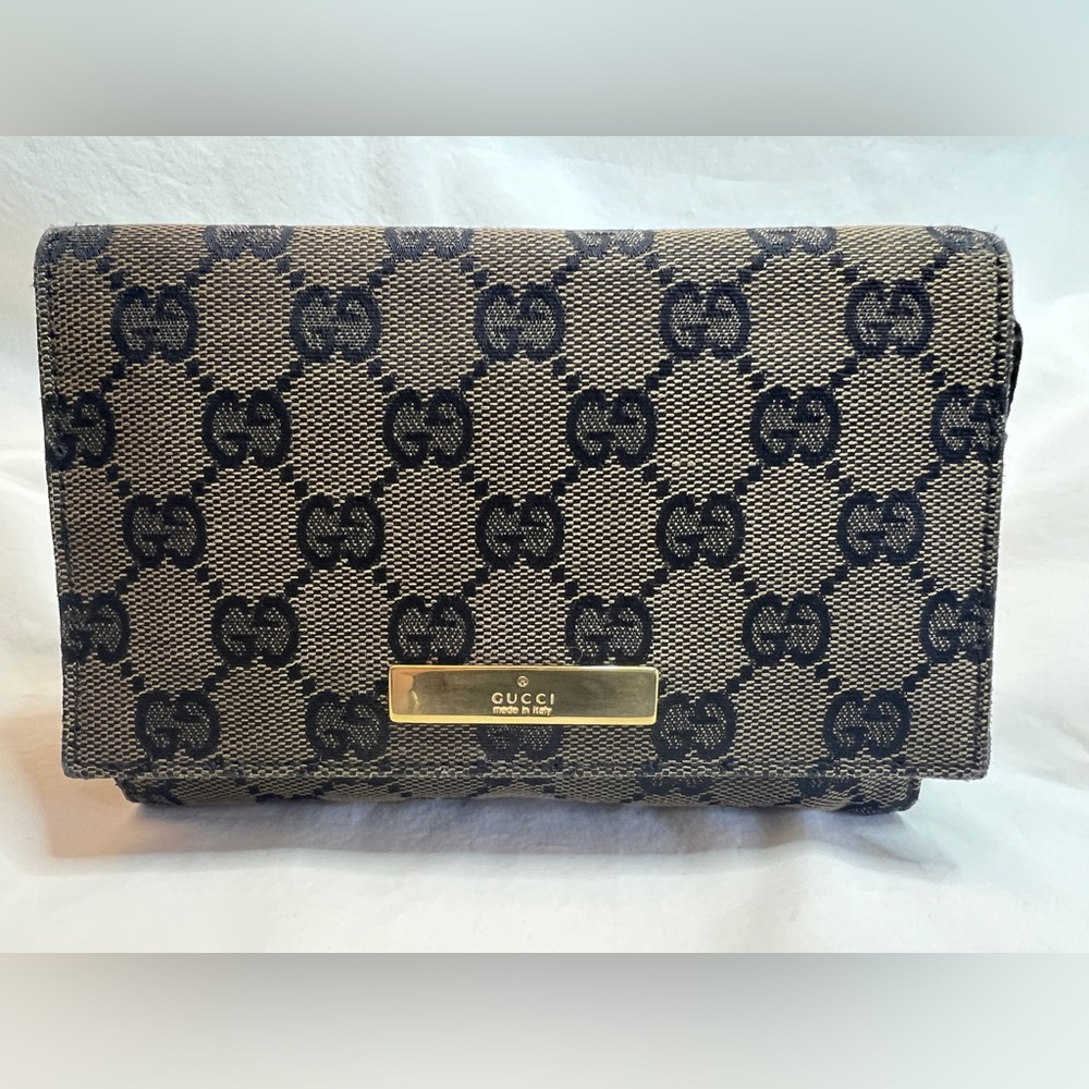 Used Authentic Gucci Small Cosmetic Bag